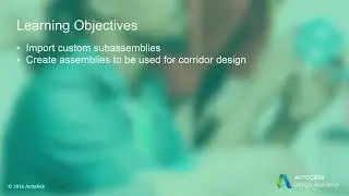 0305 Create assemblies in AutoCAD Civil 3D