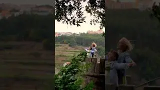 Family shooting in Porto. Mother and son