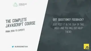 JAVASCRIPT FUNDAMENTALS PART #1 | JavaScript Course  | Jonas Schmedtmann | Free Udemy Course