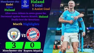 Halland • Manchester city vs Bayern Munich • Highlights & All Goals 2023