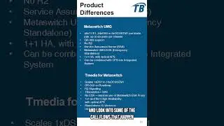 Is Tmedia feature for feature replacement for Metaswitch UMG?