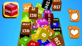 CHAIN CUBE 2048 3D 🎲🎲 Gameplay Android, iOS | All Levels