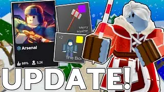 ARSENAL CHRISTMAS UPDATE OUT NOW! (NEW CODES + MORE!)