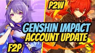 Genshin Impact - Main Account Update and F2P Account Summons | BunPlusUltra