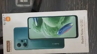 Unboxing Redmi Note 12 5G