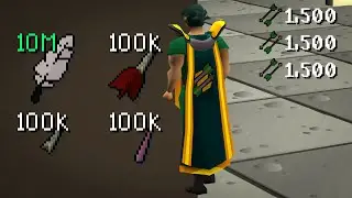 I Got 1-99 Fletching IN 4HRS It Cost Me 1,500,000,000gp
