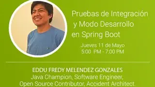 Pruebas de integración y Modo desarrollo en Spring Boot