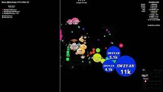 Agar.io | Seventh Circle | Teamplay Server Takeover