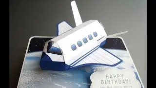 pop-up card__Space Plane