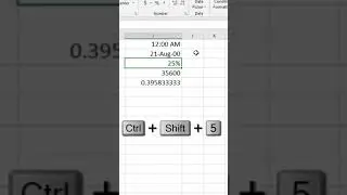 MS Excel tips and tricks | Shortcuts of number formatting in excel | 