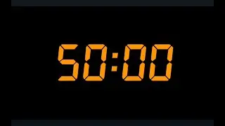 TEMPORIZADOR 50 MINUTOS | Cuenta atrás 50min