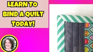 Learn How to Bind a Quilt | Beginner Quilting Tutorial with Faodail Creation