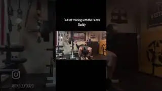 If you risk nothing, then you risk everything. 3rd set bench training with the Bench Daddy.