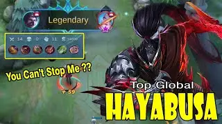Build Item Hayabusa Tersakit 2021 - Mobile Legends Gameplay And Build By Zento ft everyone