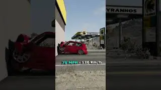 Volkswagen Golf Mk4 Crash Test - BeamNG.drive