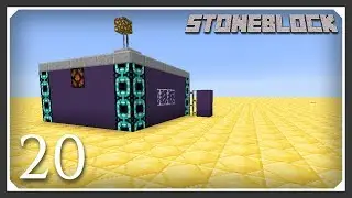 Stoneblock Modpack | RFTools Silky Jewel Block Dimension! | E20 (Stoneblock Let's Play)