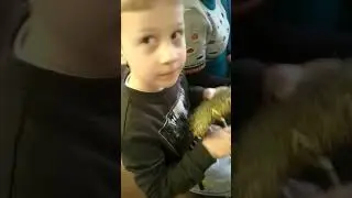 Ручная поделка из сена  "Сапожок"