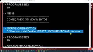 Gerando Robôs de Mapeamento do Mouse