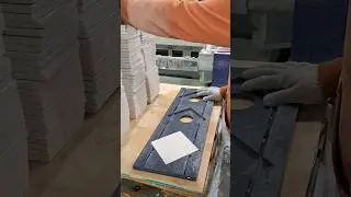 как пилят керамогранит на производстве