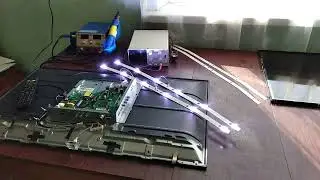 Замена LED подсветки в телевизоре.