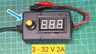 How To make a variable power supply using any adapter