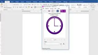 Editing a PDF in Word