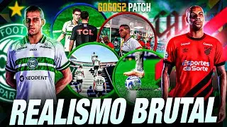PATCH 2023 + PES 2021: REALISMO BRUTAL E GAMEPLAY GOGOSZ PATCH - CORITIBA X ATLÉTICO-PR MOD EM 3D/4K