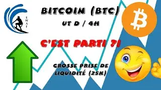 Elliott Wave BTC UT D/4H BOTTOM TROUVÉ ?