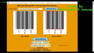 Barcode Recognition Using Python Project With Source Code | Barcode Classification