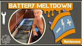Marine Battery Meltdown - Battery Bank Failure Stops our Sailing Journey in Colombia