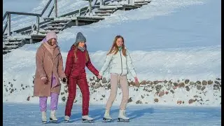 Скоро будет каток в загородном отеле "Волынь"