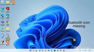 How to fix bluetooth icon missing in hidden icons
