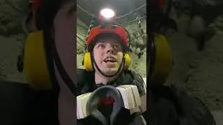Мощный взрыв в шахте за 700м от нас