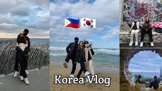 Korea Vlog: Beach & Art World |Korean filipino Family
