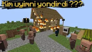 | Minecraftda uyimda yong’in bo’ldi | DanUZB - Minecraft |
