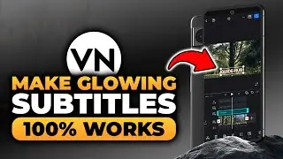 How To Make Glowing Subtitles in VN (FAST & EASY) | 100% WORKS | NO Yapping, To The Point!