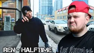 REN COMING WITH FLOW!!| Ren - Halftime (Nas Retake) Reaction