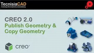 Publish Geometry and Copy Geometry Feature in Creo | TecnisiaCAD Tutorials