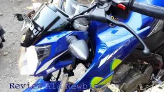 review suara mesin new vixion advance saat pertama turun dari deler