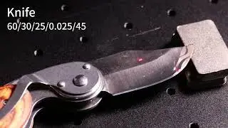 How to engrave on a knife using the ComMarker B4 30w fiber laser