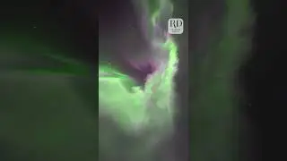 Majestic Northern Lights Caught on Video