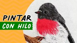 🧵 How to EMBROIDER a Bird by Hand 🦜 Ideas to Embroider Step by Step