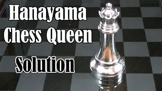 Solution for Hanayama Chess Queen (from BePuzzled)