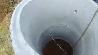 Как сделать канализацию из колец