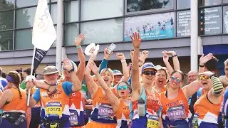 The Rob Burrow Leeds Marathon 💙 #TeamMND