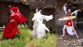 The Martial Arts Heroine Fights Against The Eagle And Is Directly Made Into Spicy Chicken!