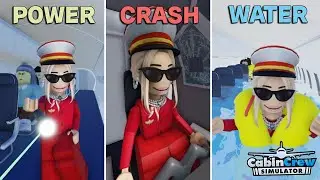 I TESTED EVERY EMERGENCY IN CABIN CREW SIMULATOR | roblox