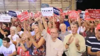 Full Speech by Donald Trump at an election eve rally in Manchester, NH 11/7/16 (720p)