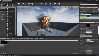 RnD Unreal Explosion Atlas create in Houdini