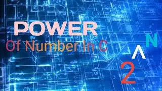 C Program to find Power of Number Using for Loop | Program to Calculate x Power y In C